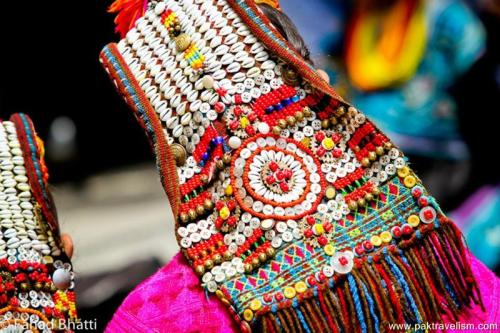 Coiffe kalash pakistan