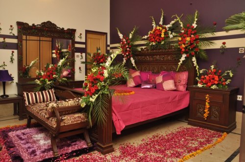 Gulshaan chambre de mariée pakistanaise